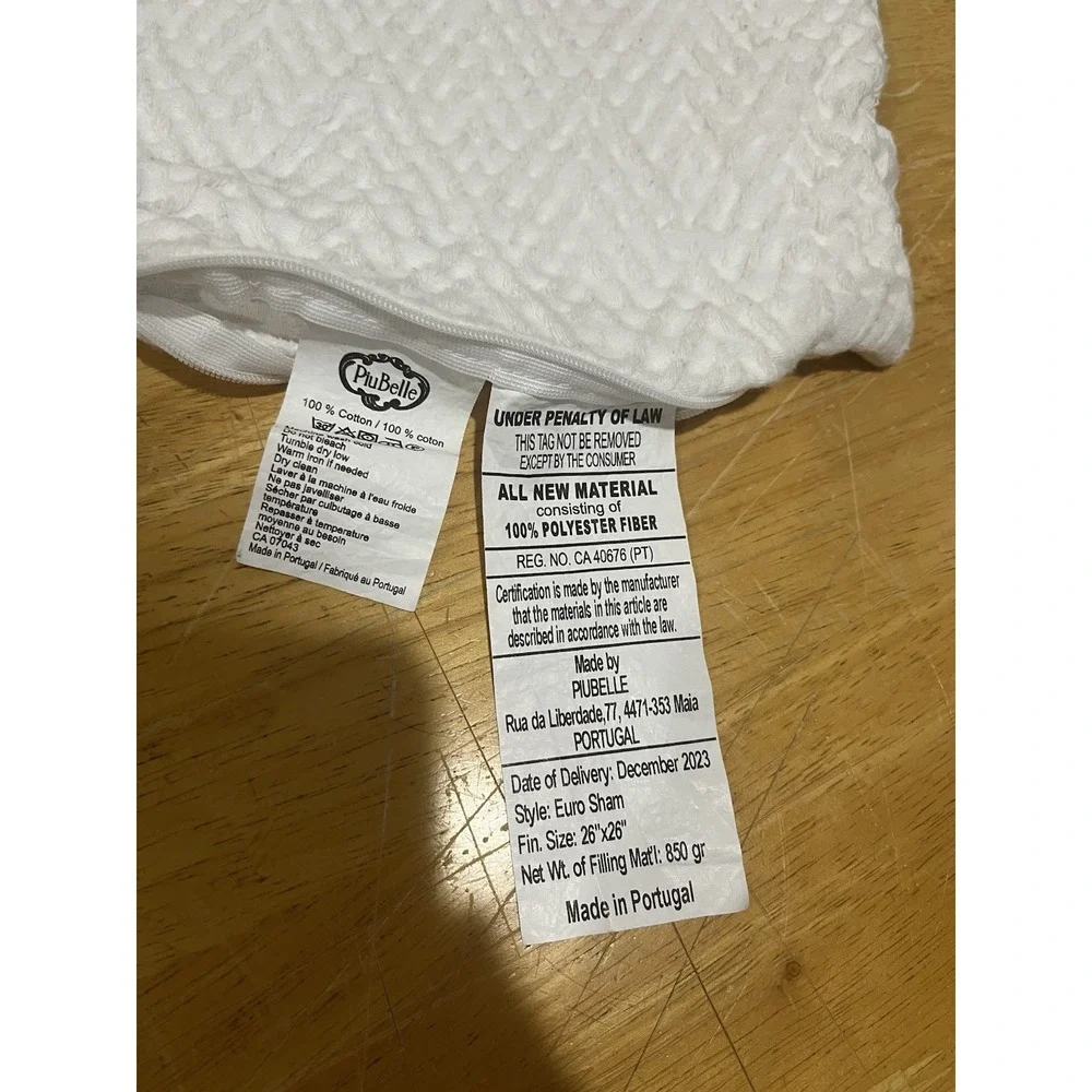 Piu‎ Belle Euro Sham Set Of 2 23